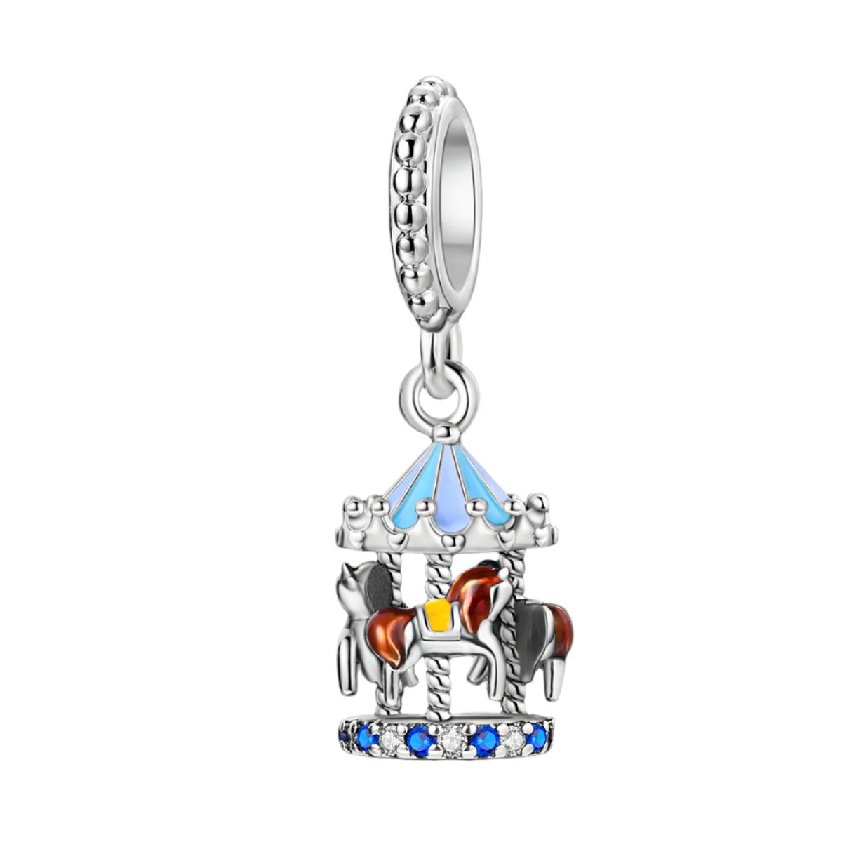 Amarante Jewelry Spinning Carousel Dangle Charm