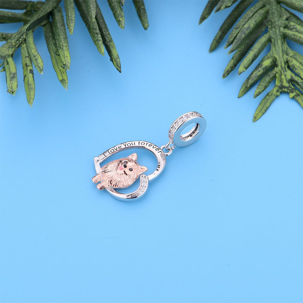 Amarante Jewelry Spitz Dog Charm