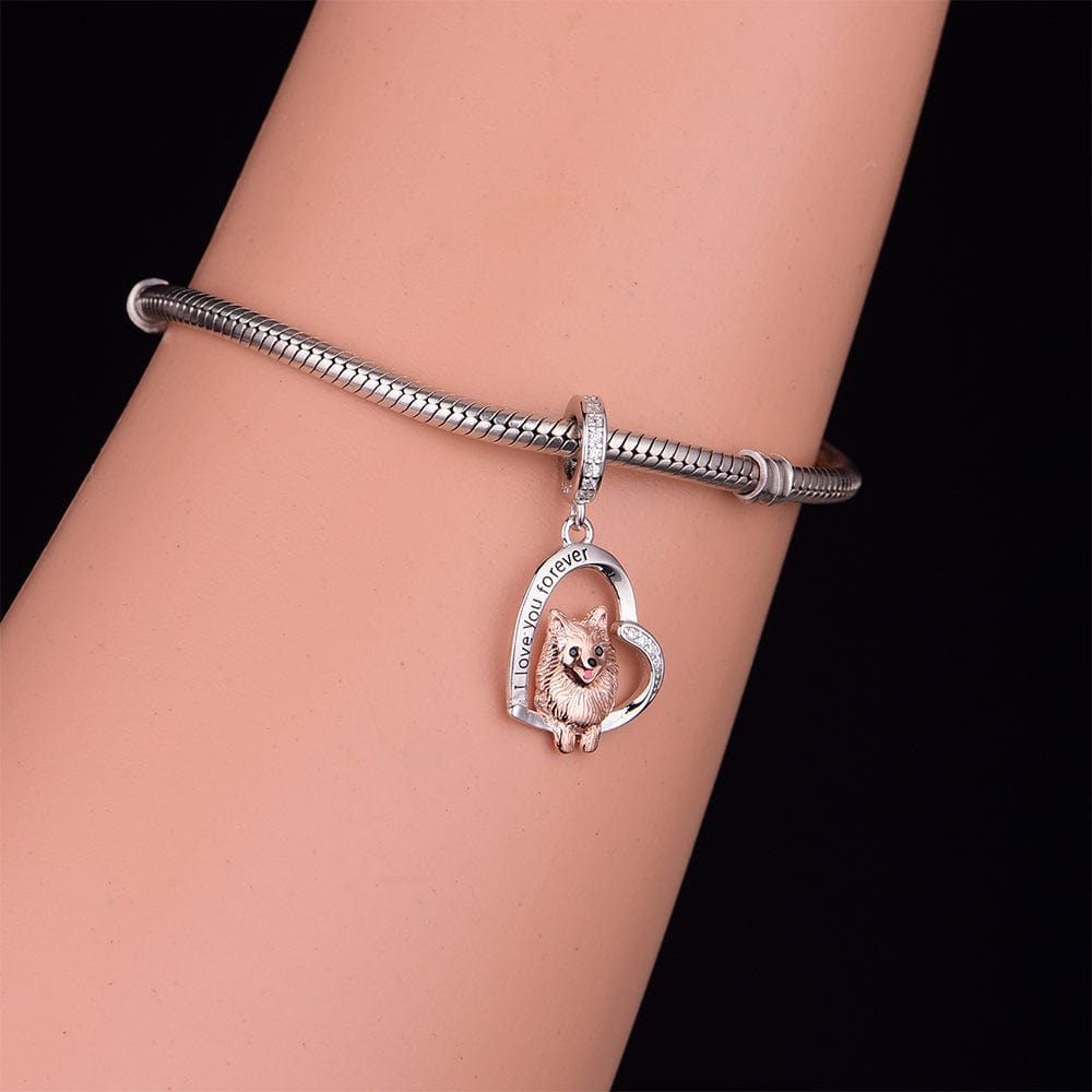 Amarante Jewelry Spitz Dog Charm