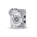 Amarante Jewelry Spooky Skeleton Secrets Book Charm