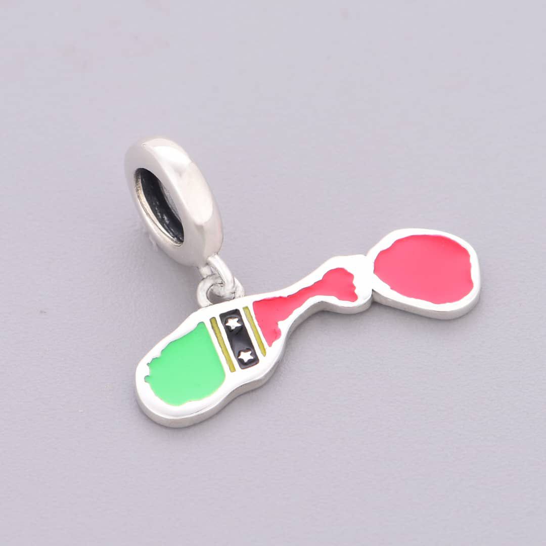 Amarante Jewelry St. Kitts and Nevis Map Dangle Charm