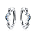 Amarante Jewelry Star & Moon Hoop Earrings