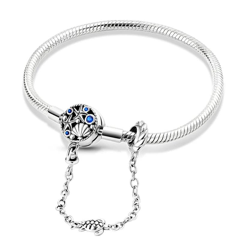 Amarante Jewelry Starfish Charm Bracelet with Safety Chain