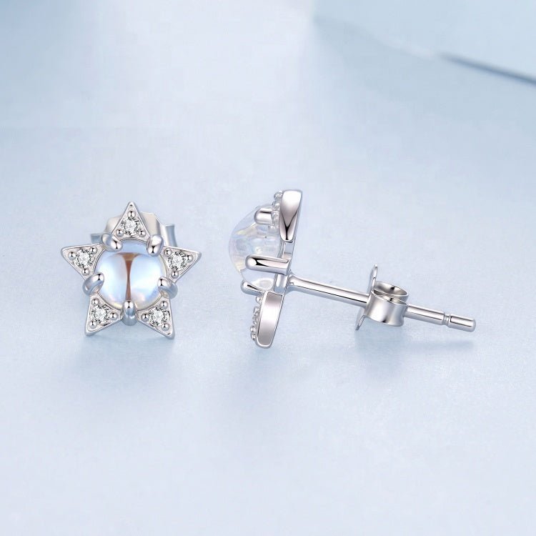 Amarante Jewelry Starlit Moonbeam Opal Stud Earrings