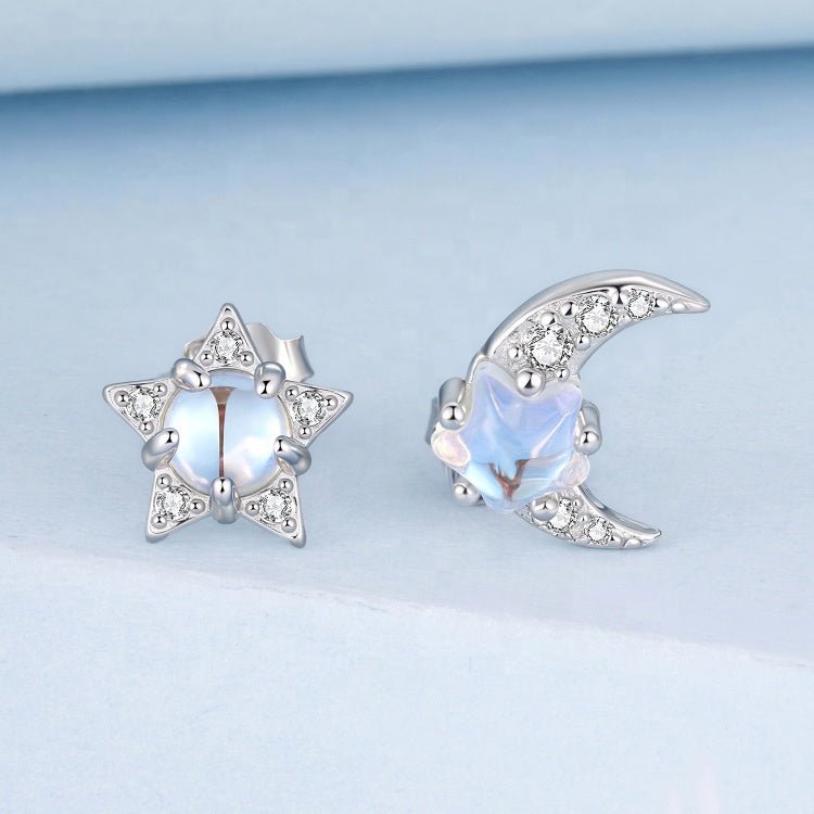 Amarante Jewelry Starlit Moonbeam Opal Stud Earrings