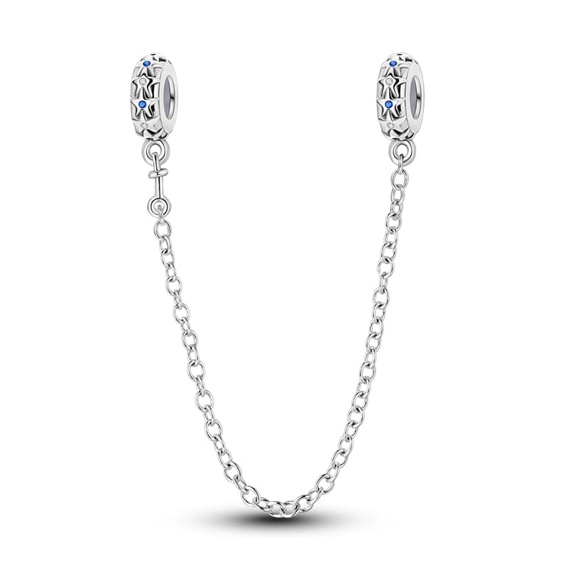 Amarante Jewelry Starry Blue Star Safety Chain