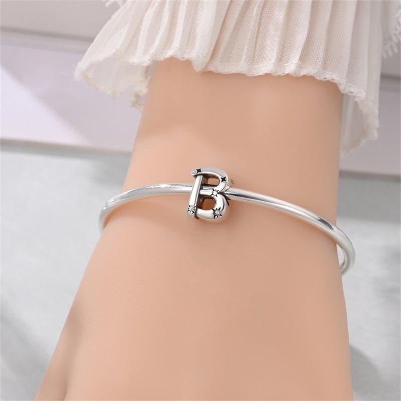 Amarante Jewelry Starry Letter A~Z Alphabet Charm