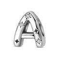 Amarante Jewelry Starry Letter A~Z Alphabet Charm