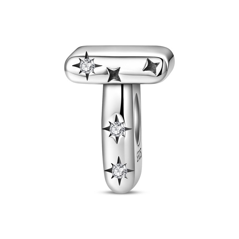 Amarante Jewelry Starry Letter A~Z Alphabet Charm