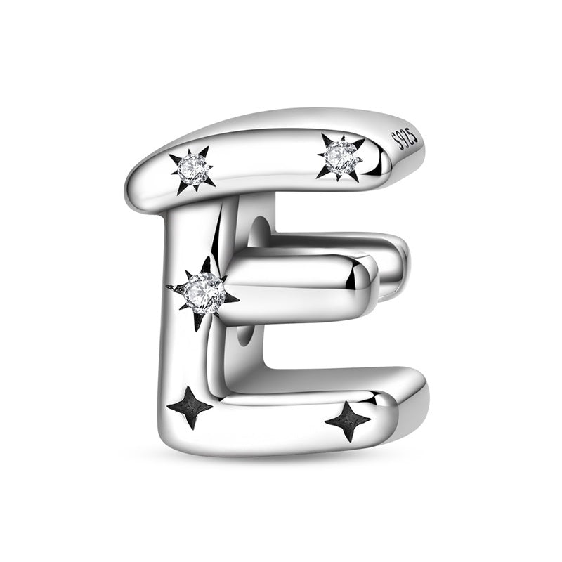 Amarante Jewelry Starry Letter A~Z Alphabet Charm