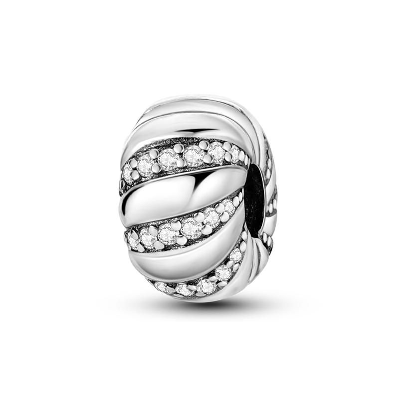 Amarante Jewelry Stones & Enamel Clip Charm