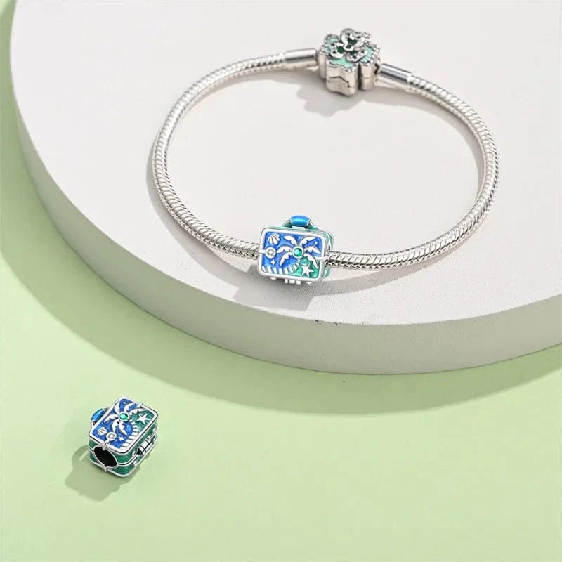 Amarante Jewelry Suitcase Beach Charm