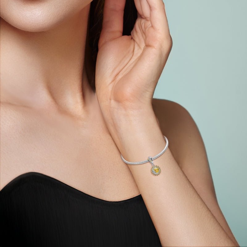 Amarante Jewelry Sun & Moon Dangle Charm
