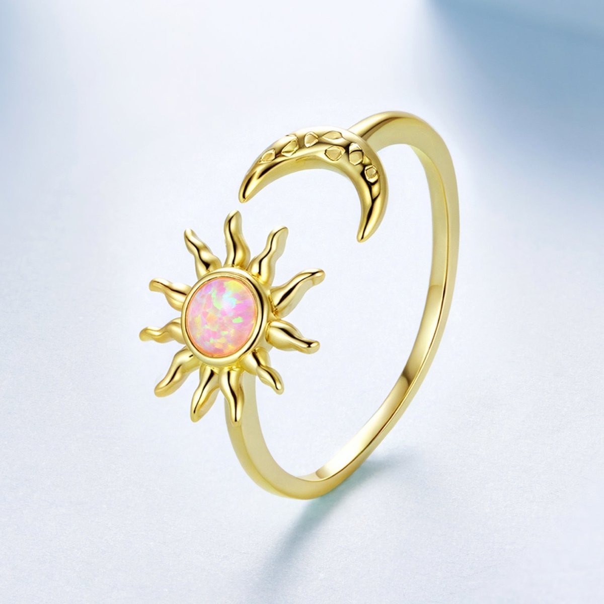 Amarante Jewelry Sun & Moon Harmony Adjustable Ring