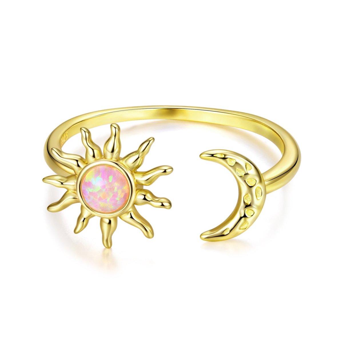 Amarante Jewelry Sun & Moon Harmony Adjustable Ring