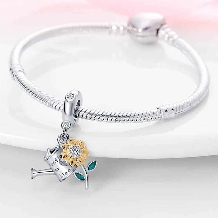 Amarante Jewelry Sunflower Bloom Charm