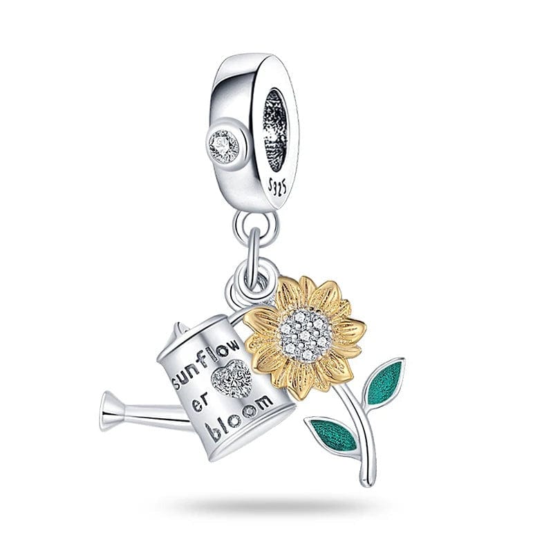 Amarante Jewelry Sunflower Bloom Charm
