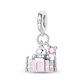 Amarante Jewelry Taj Mahal with Crystal Accent Dangle Charm