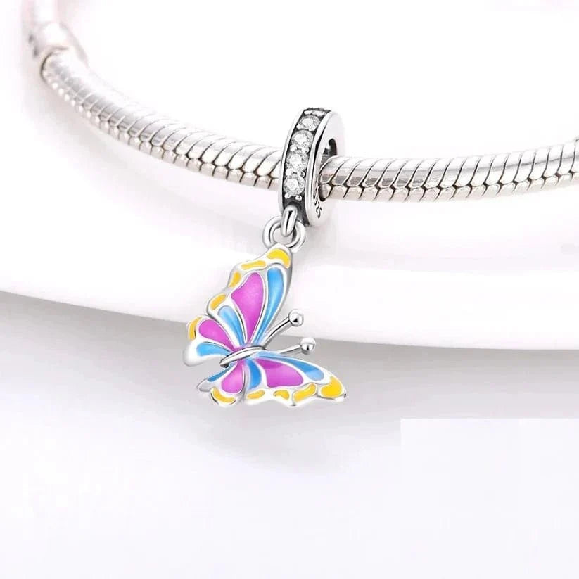 Amarante Jewelry Temperature Changing Color Butterfly Dangle Charm