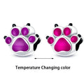 Amarante Jewelry Temperature Changing Color Paw Charm