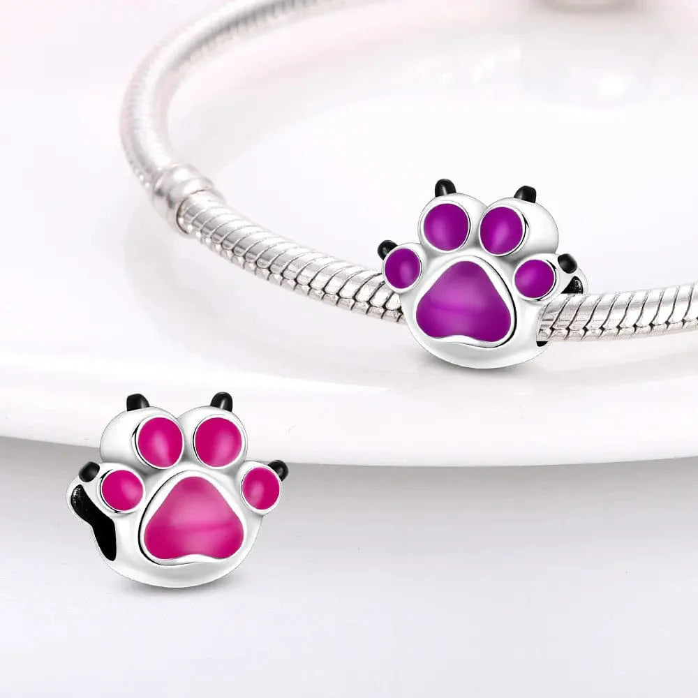 Amarante Jewelry Temperature Changing Color Paw Charm