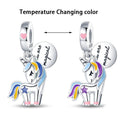 Amarante Jewelry Temperature Color Changing Unicorn