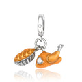 Amarante Jewelry Thanksgiving Feast – Roasted Turkey and Pie Dangle Charm