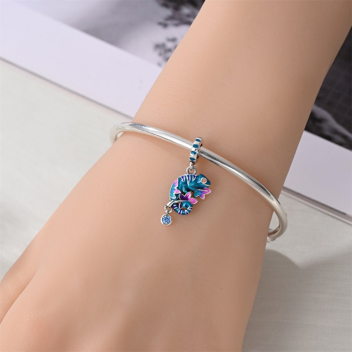 Amarante Jewelry Thermochromic Chameleon Dangle Charm
