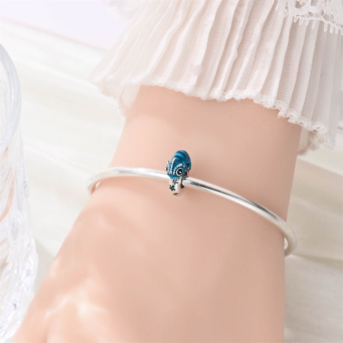 Amarante Jewelry Thermochromic Magic Chameleon Color - Changing Charm