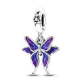 Amarante Jewelry Thermochromic Purple Butterfly Dangle Charm