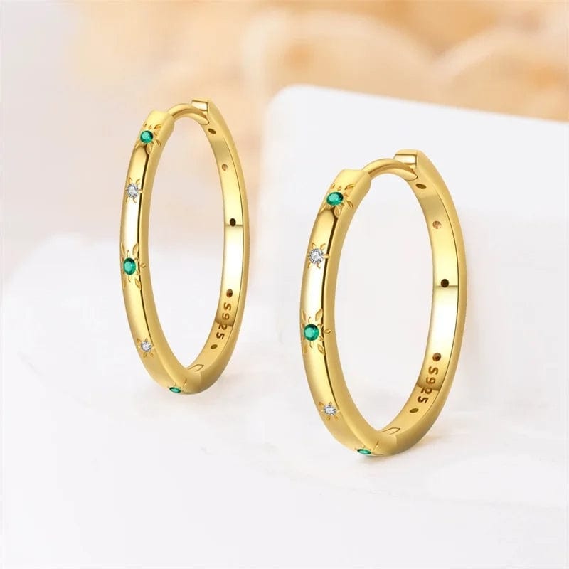 Amarante Jewelry Timeless Gold Hoop Earrings