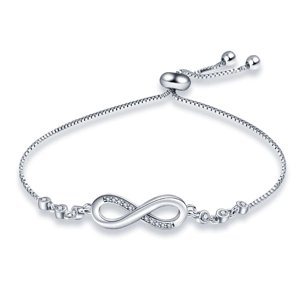 Amarante Jewelry Timeless Infinity Bracelet with Diamond Accents