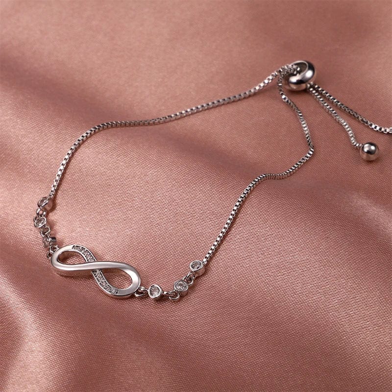 Amarante Jewelry Timeless Infinity Bracelet with Diamond Accents