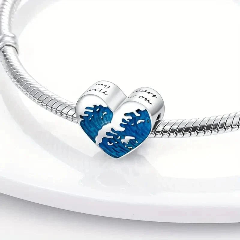 Amarante Jewelry Titanic Quote My Heart Will Go On Charm