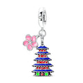 Amarante Jewelry Tokyo Asakusa with Cherry Blossom Dangle Charm