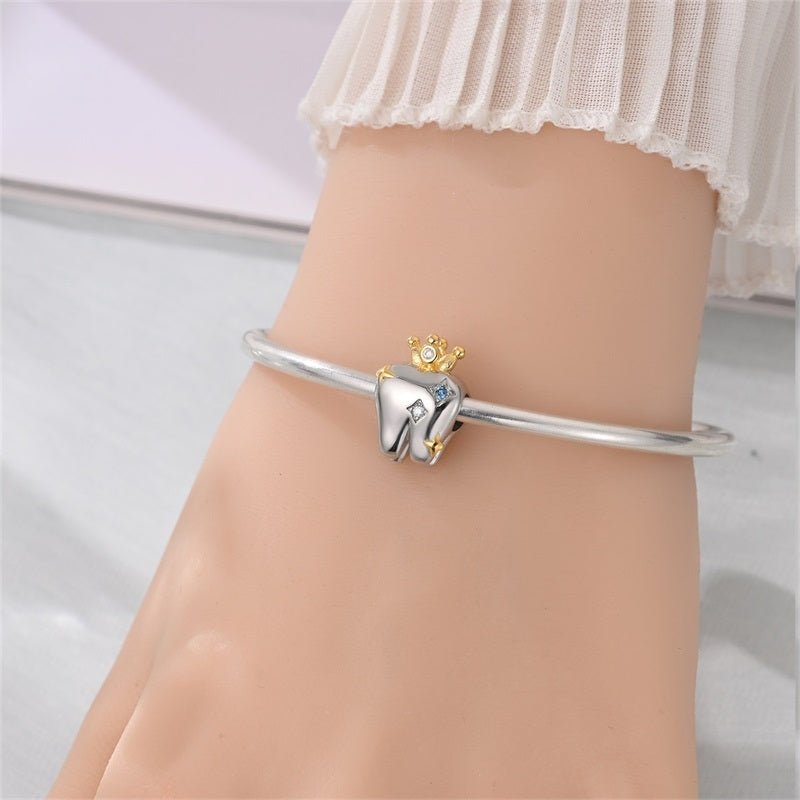 Amarante Jewelry Tooth with Crown Charm