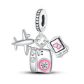 Amarante Jewelry Travel Moments Camera & Airplane Charm