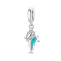 Amarante Jewelry Turquoise Conch Shell Dangle Charm