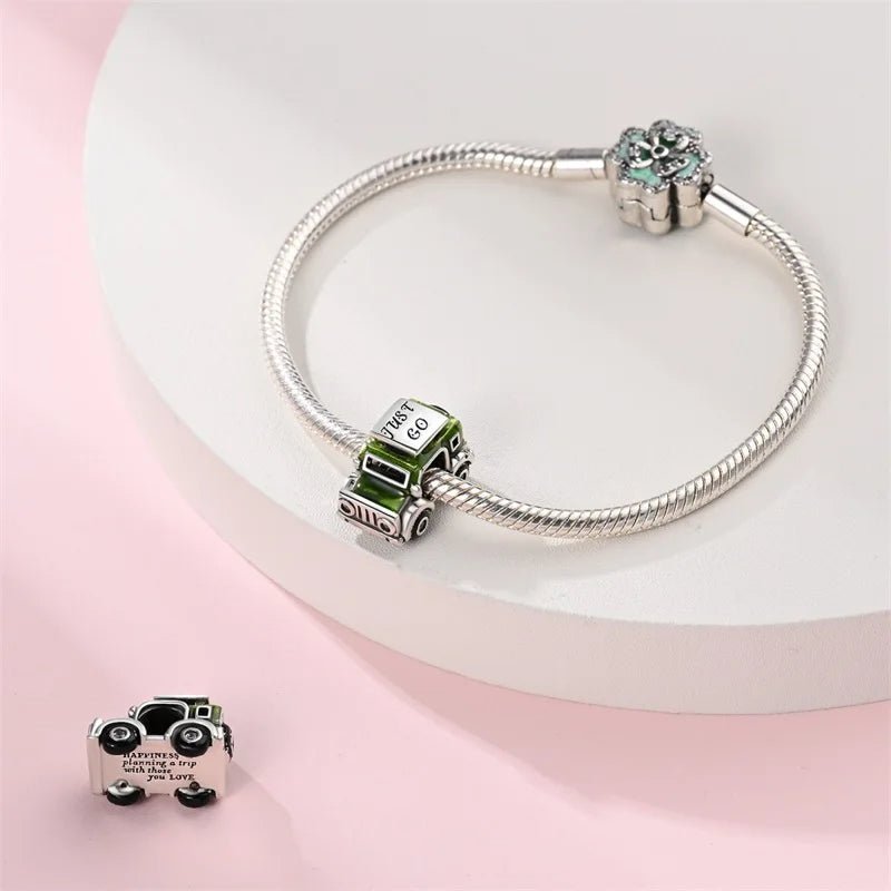 Amarante Jewelry Adventure On The Road Two - tone Car Charm