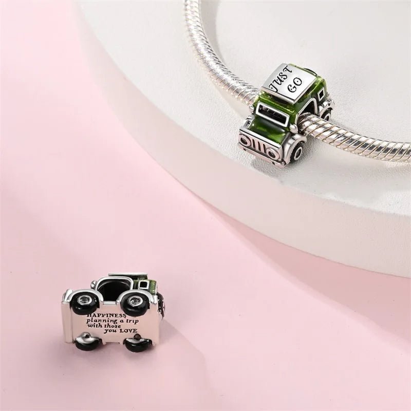 Amarante Jewelry Adventure On The Road Two - tone Car Charm