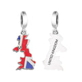 Amarante Jewelry United Kingdom Map Dangle Charm