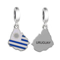 Amarante Jewelry Uruguay Map Dangle Charm