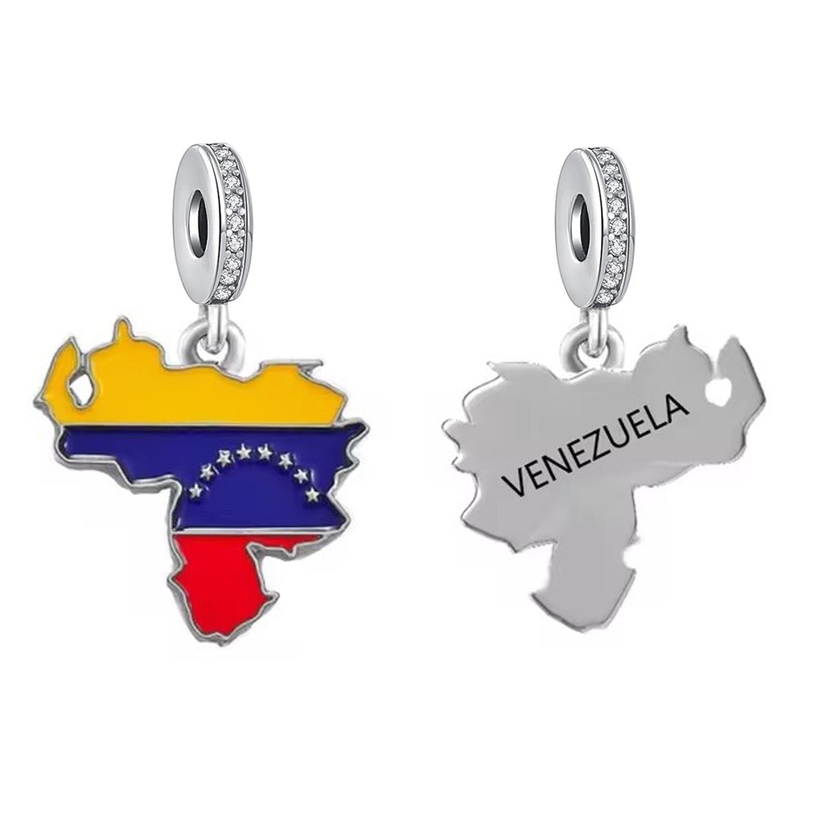 Amarante Jewelry Venezuela Map Dangle Charm