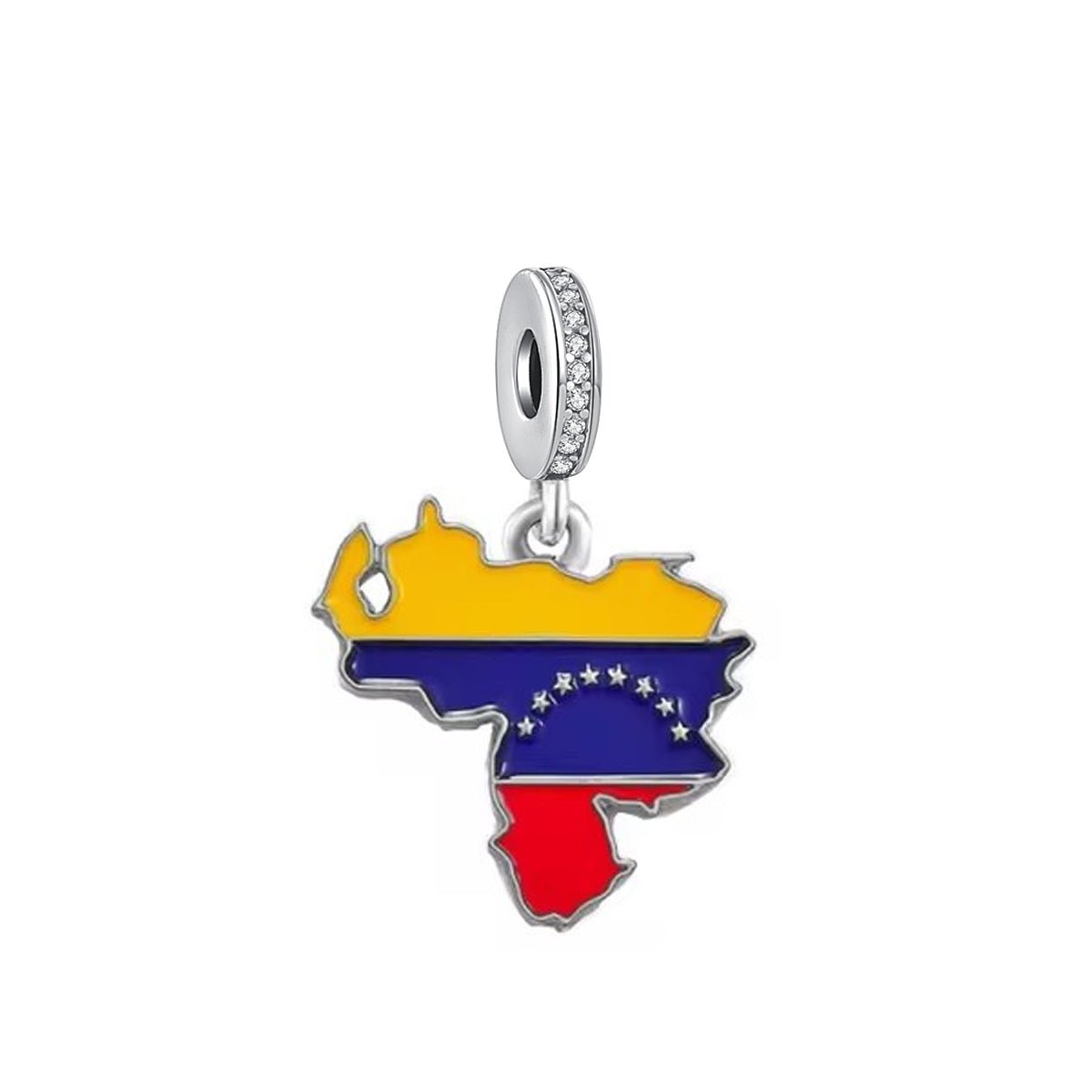 Amarante Jewelry Venezuela Map Dangle Charm