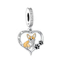 Amarante Jewelry Welsh Corgi Dog Charm