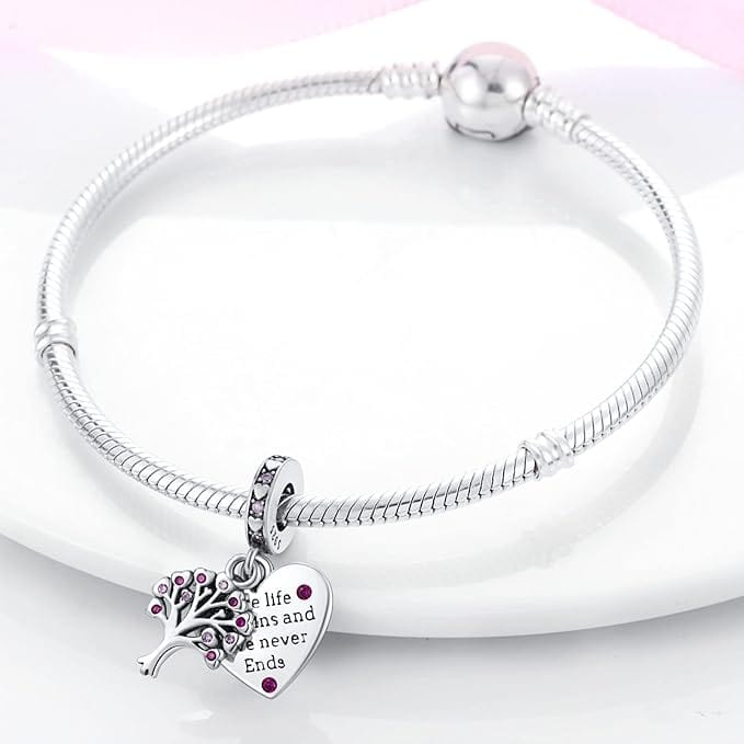 Amarante Jewelry Where Life Begins And Love Never Ends Tree of Life Charm