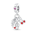 Amarante Jewelry Wing & Music Ringtone Charm