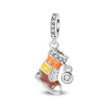 Amarante Jewelry Winter Boot with Crystal Dangle Charm