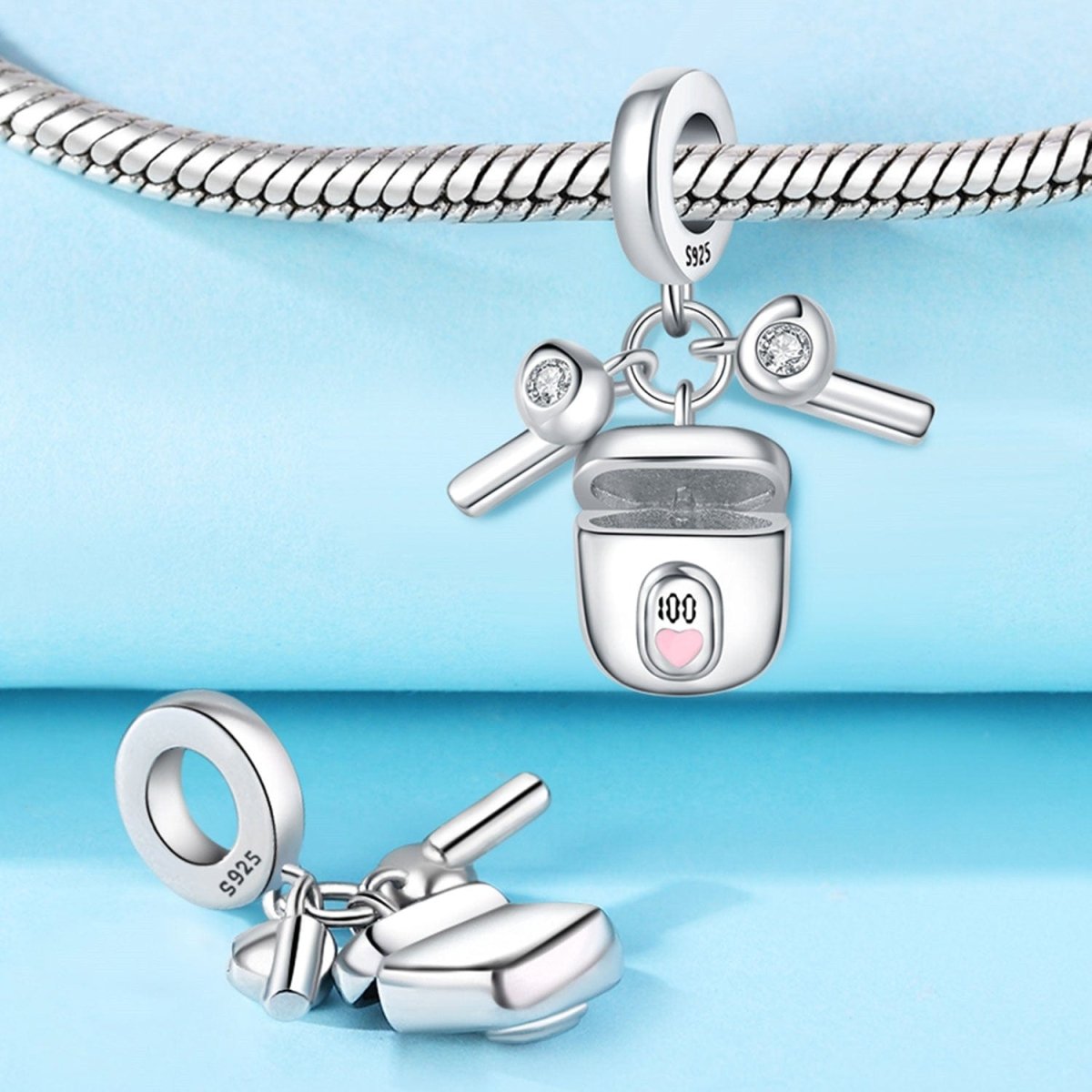 Amarante Jewelry Wireless Earbuds & Charging Case Charm