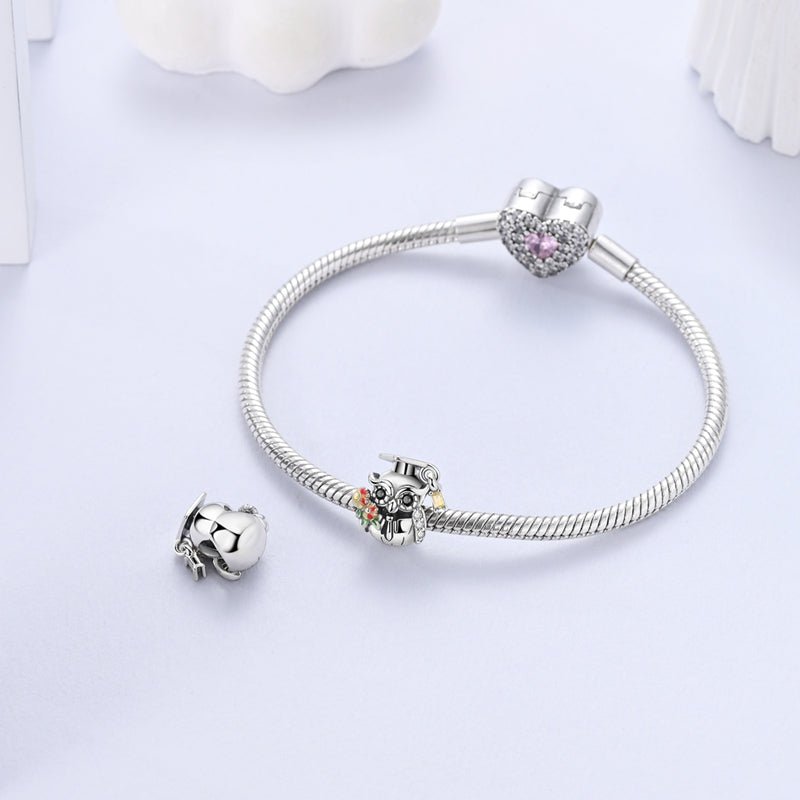 Amarante Jewelry Wise Owl Graduation Charm
